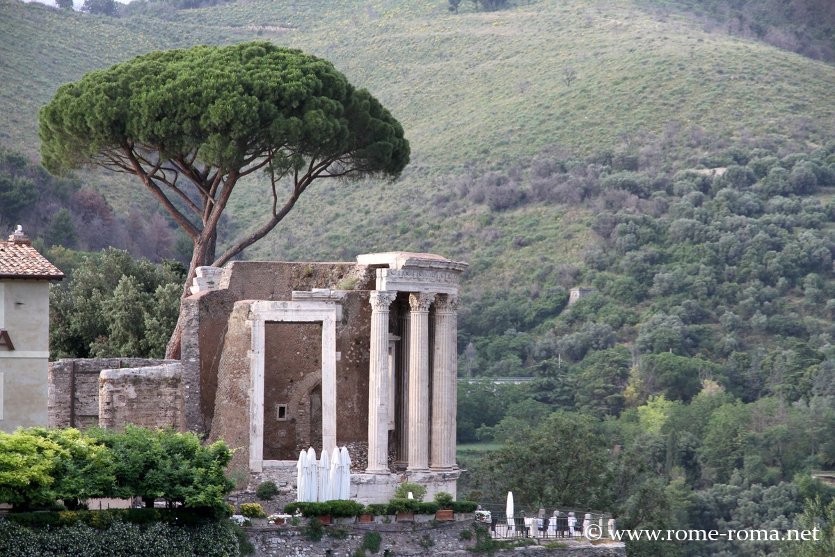 Temple of Vesta, Villa Gregoriana, Tivoli