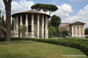 Les temples d'Hercule et de Portunus