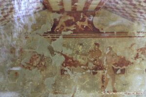 Tomb of the deer hunt, necropolis of Monterozzi, Tarquinia
