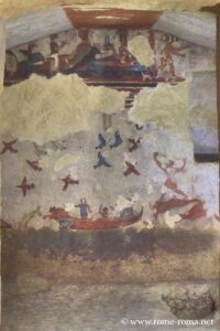 Tomb of hunting and fishing, necropolis of Monterozzi, Tarquinia