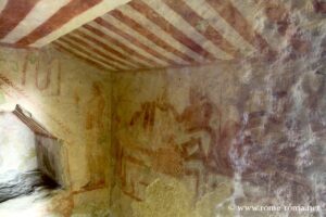Tomb of the maid, necropolis of Monterozzi, Tarquinia