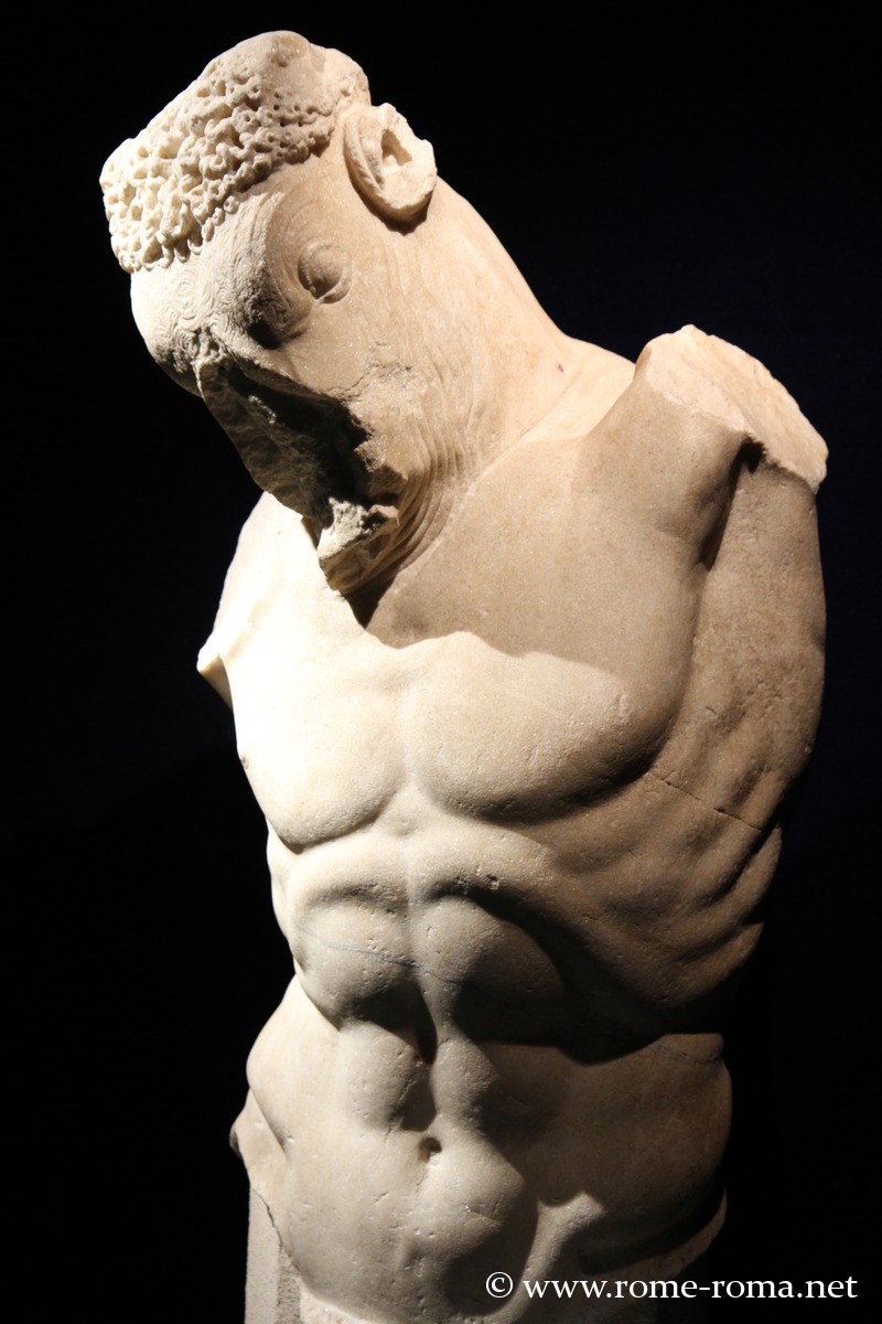 Torse de minotaure, Palais Massimo, Rome