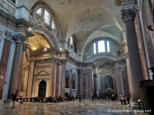 Transept de la basilique Sainte-Marie des Anges à Rome