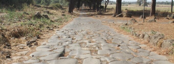 La Via Appia Antica : pavement romain