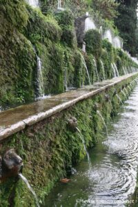 Alley of the Hundred Fountains, Villa d'Este