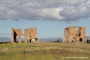 Villa des Quintili : la villa suburbaine