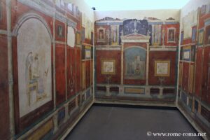 Fresques romaines des salles de la Villa Farnesina, Palais Massimo, Rome