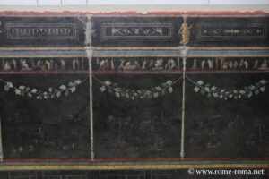 Fresques murales romaines des salles de la Villa Farnesina, Palais Massimo, Rome