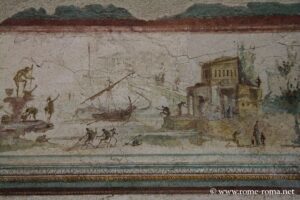 Fresques murales romaines des salles de la Villa Farnesina, Palais Massimo, Rome