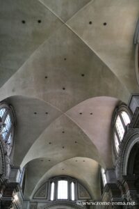 Voûte de la basilique Sainte-Marie des Anges à Rome