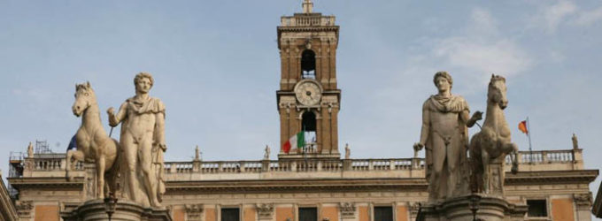 Place du Capitole à Rome