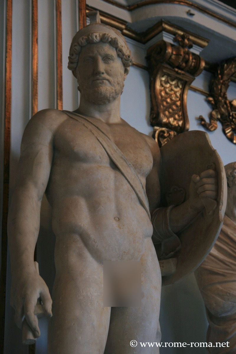Adriano come Marte, Musei del Campidoglio, Roma