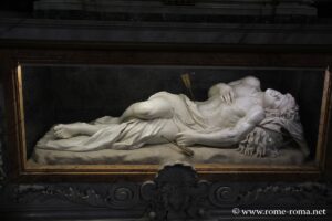 Statue de Saint-Sébastien, Saint-Sébastien hors les murs, Giorgetti - Le Bernin