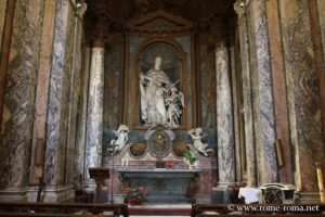 Chapelle Albani, Saint-Sébastien hors-les-murs