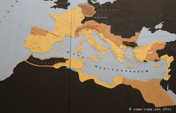 Mappe dell'impero romano