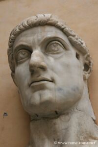 Imperatore Costantino, busto ritratto, musei capitolini
