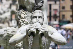 Fontaines et monuments de la Place Navone