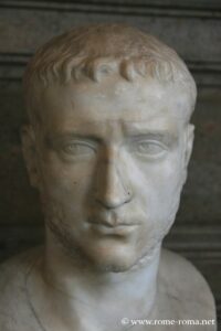 Imperatore Gallieno, busto ritratto, musei capitolini
