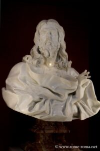 Le Salvator Mundi, oeuvre du Bernin, Saint-Sébastien hors les murs