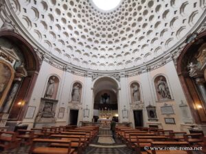 Intérieur de San Bernardo alle Terme à Rome