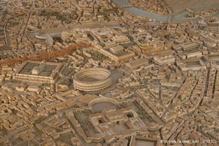 Reconstitution de la Rome antique