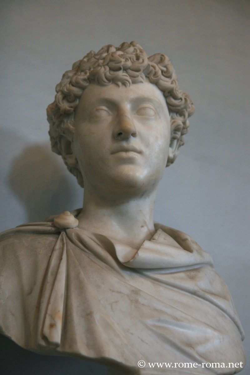 Busto ritratto di Marco Aurelio giovane, imperatore romano