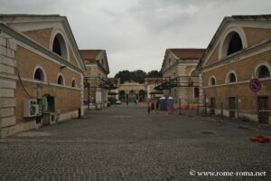 The old slaughterhouses of Rome in Testaccio