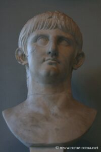 Busto ritratto di Nerone, imperatore romano