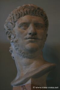 Busto ritratto di Nerone, imperatore romano