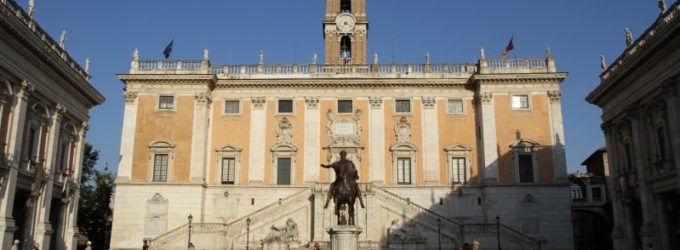 Place du Capitole à Rome