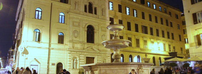 Place et fontaine de la Madonna dei Monti