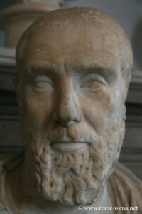 Imperatore Pupieno, busto ritratto, musei capitolini