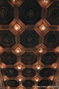 Plafond du palais des Conservateurs, Musei Capitolini, Roma