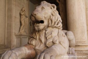 Statua di leone, sculture greco-romane ai Musei del Campidoglio