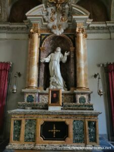 Statue de Saint-François de Fancelli, San Bernardo ale Terme, Rome