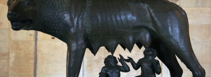 La louve capitoline, Musées du Capitole, Rome