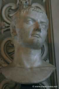 Busto ritratto di Tiberio, imperatore romano