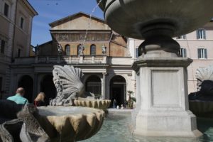 Fontaine de Piazza Santa Maria in Trastevere