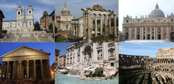 monuments de rome