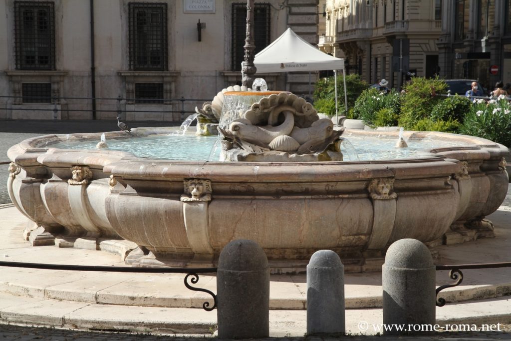 Fontaine de la Piazza Colonna