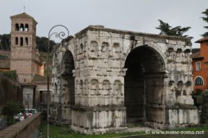 Arch of Janus, Boarium Forum in Rome
