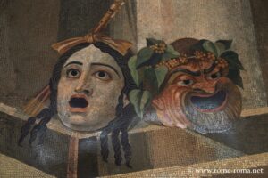 Mosaici con maschere teatrali, musei capitolini